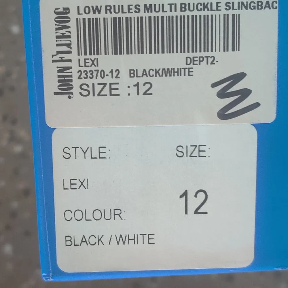 John fluevog Lexi shoes size 12W 10M New - Picture 3 of 4
